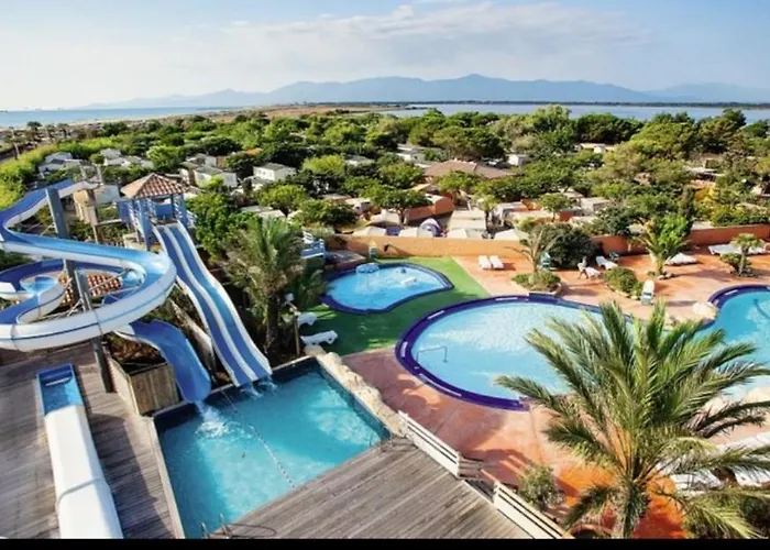 Campsite Les Mobilhomes Helvetiques 4 Etoiles Mar Estang En Roussillon Canet-en-Roussillon